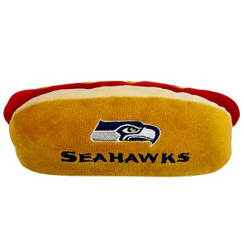 Seattle Seahawks- Plush Hot Dog Toy